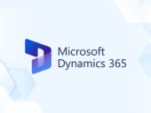 Review graphic featuring the logo of Microsoft Dynamics 365.